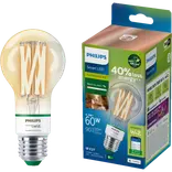 Philips Smart LED Ultra Efficient pære E27 4,3W A60 justerbar hvid