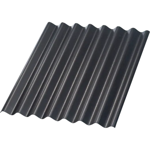 Bølgeplade B6-S FK 1090x1180 mm sortblå