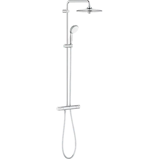 Grohe Vitalio Go brusesystem 160 m/termostat - inkl. ekstra brusehoved Ø260 mm