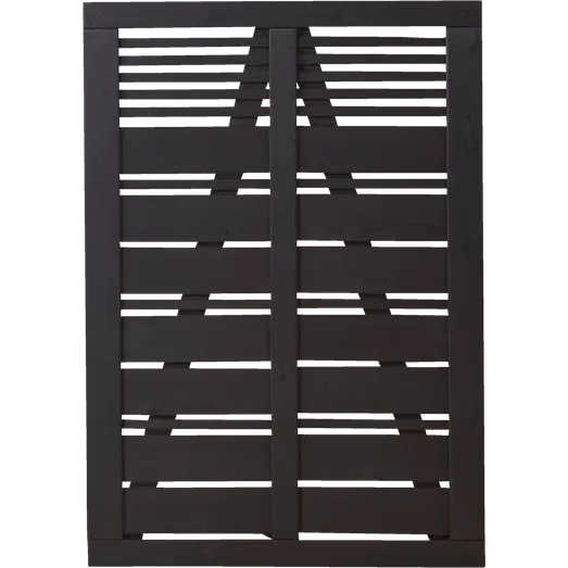 Plus Silence enkeltlåge 100 cm sort