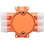 Loftdåse t/pladeloft Ø80 mm