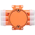 Loftdåse t/pladeloft Ø80 mm