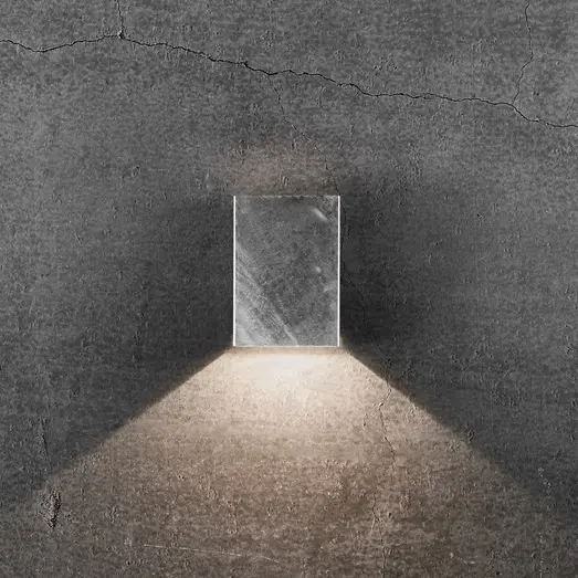 Nordlux Fold 10 udendørs LED væglampe galvaniseret 