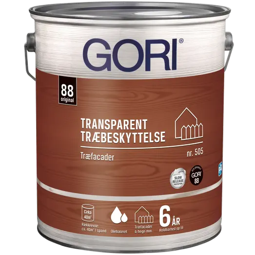 GORI 505 transparent træbeskyttelse transparent base 40 0,75 L
