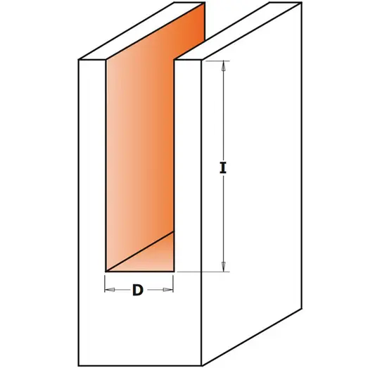 CMT HM 16x31/66 mm K8 notfræsejern