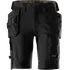 Snickers 6118 Allroundwork stretch arbejdsshorts m/hylsterlommer sort