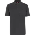 ID klassisk herre poloshirt koks grå