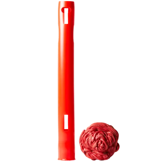 Letbek afspærringscylinder rød Ø100x95x1000 mm