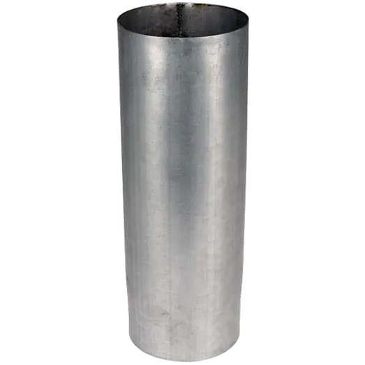 Plastmo lige nedførsel Ø75 mm stål plus