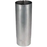 Plastmo lige nedførsel Ø75 mm stål plus
