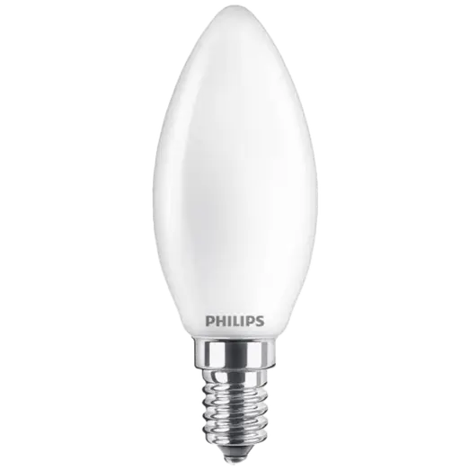 Philips Kerte LED pære E14 40W 2 pack