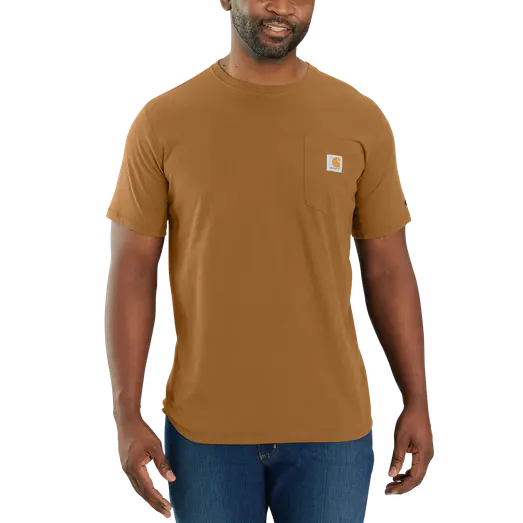 Carhartt 106652 Force™ pocket T-shirt brun