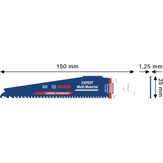Bosch EXPERT Multi Material S959XHM-bajonetsavklinge