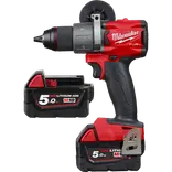 Milwaukee M18 FDP2-502X 18V Fuel slagboremaskine 2x5.0 Ah batterier og lader