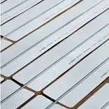 DLH varmefordelingsplade m/1 spor Ø20 mm - 280x1150x0,5 mm t/25 mm Thermogulv