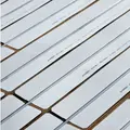 DLH varmefordelingsplade m/1 spor Ø20 mm - 280x1150x0,5 mm t/25 mm Thermogulv