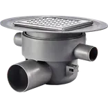 Purus multiflex afløbsrist Ø75 mm vandret
