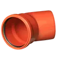 Kaczmarek kloakrør bøjning PP Ø110 mm x45°