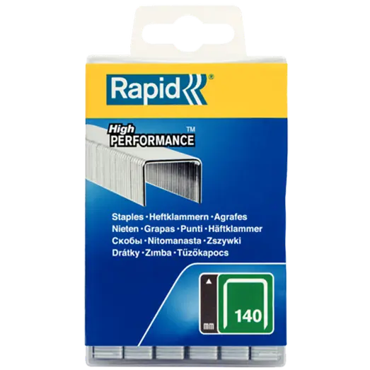 Rapid Nr. 140 bredtrådshæfteklammer 12 mm 5000 stk.