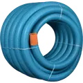 Wavin drænrør blå PVC 80 mm x 50 m