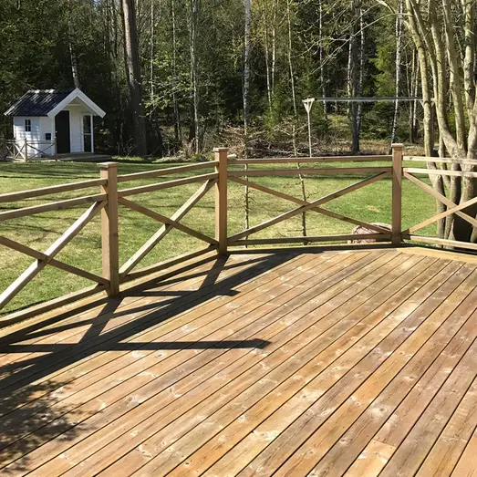 SiooX træbeskyttelse til terrasse grunder