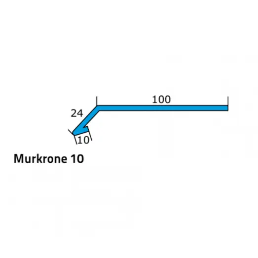 Icopal murkrone 10 100-24 mm