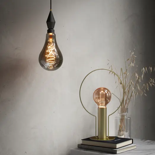 Nordlux Deco Giants LED pære PS160 røgfarvet