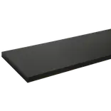 Scandiwood hylde sort folie 16x200 mm