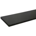 Scandiwood hylde sort folie 16x200 mm