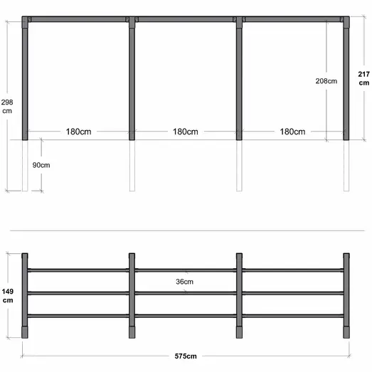 PLUS Arcade pergola model 2