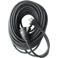 Wexim kabelsæt m/forlængerled 3G1,5mm² x 25 m sort
