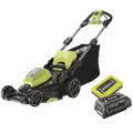 Ryobi RY36LM40A-140 36V plæneklipper 40 cm 4,0Ah batteri og lader
