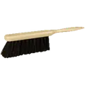 Støvekost med Arenga fibre og beige plastskaft