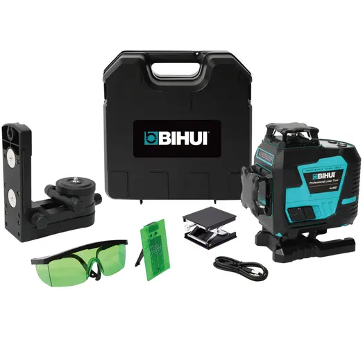 Bihui BH-LLG16 multi linjelaser grøn 4x360°