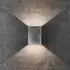 Nordlux Fold 10 udendørs LED væglampe galvaniseret 