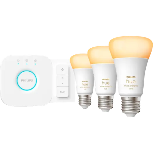 Philips Hue White ambiance startsæt E27 LED