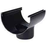 Plastmo tudstykke 90 mm sort
