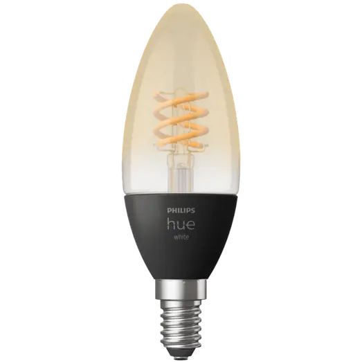 Philips Hue White LED filament kertepære E14