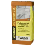 Weber Pudsmørtel KC 50/50/700 0-2 mm 25 kg