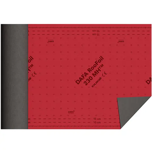 DAFA RooFoil 230 MH undertag rød 1,1x5 m