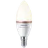 Philips Smart WiZ white LED pære E14 4,6W kerte mat