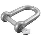 Roliba D-sjækel varmforzinket 6x22 mm 2 stk.