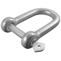 Roliba D-sjækel varmforzinket 6x22 mm 2 stk.