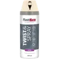 Plasti-Kote twist spraymaling 400 ml satin hvid