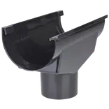 Plastmo ekspansionstudstykke 75 mm sort