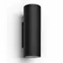 Philips Hue Appear udendørs væglampe sort