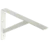 Bæring m/skråstiver 180x290 mm hvid