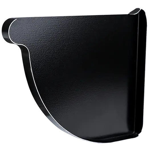 PLASTMO Endebund               STÅL ARKITEKT VENSTRE Sort