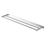 Adora Steel dobbelt håndklædestang, 60 cm