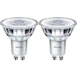 Philips Spot LED pære GU10 50W 2 pack
